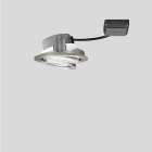 Bega - Plafonnier encastré, Acier inoxydable · 2700 K