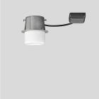 Bega - Plafonnier encastré, Acier inoxydable · 2700 K