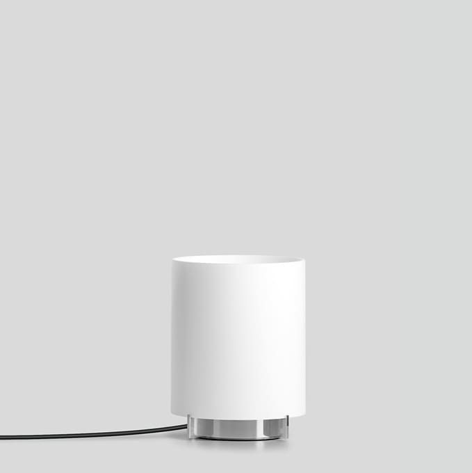 Bega - Lampe de table, Aluminium poli · 2700 K
