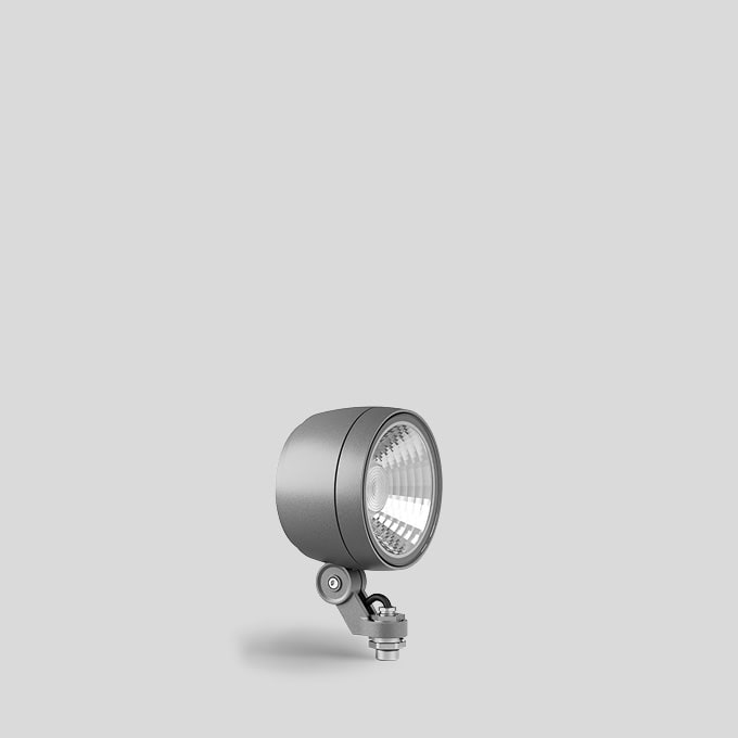 Bega - Projecteur puissant RGBW, Argent