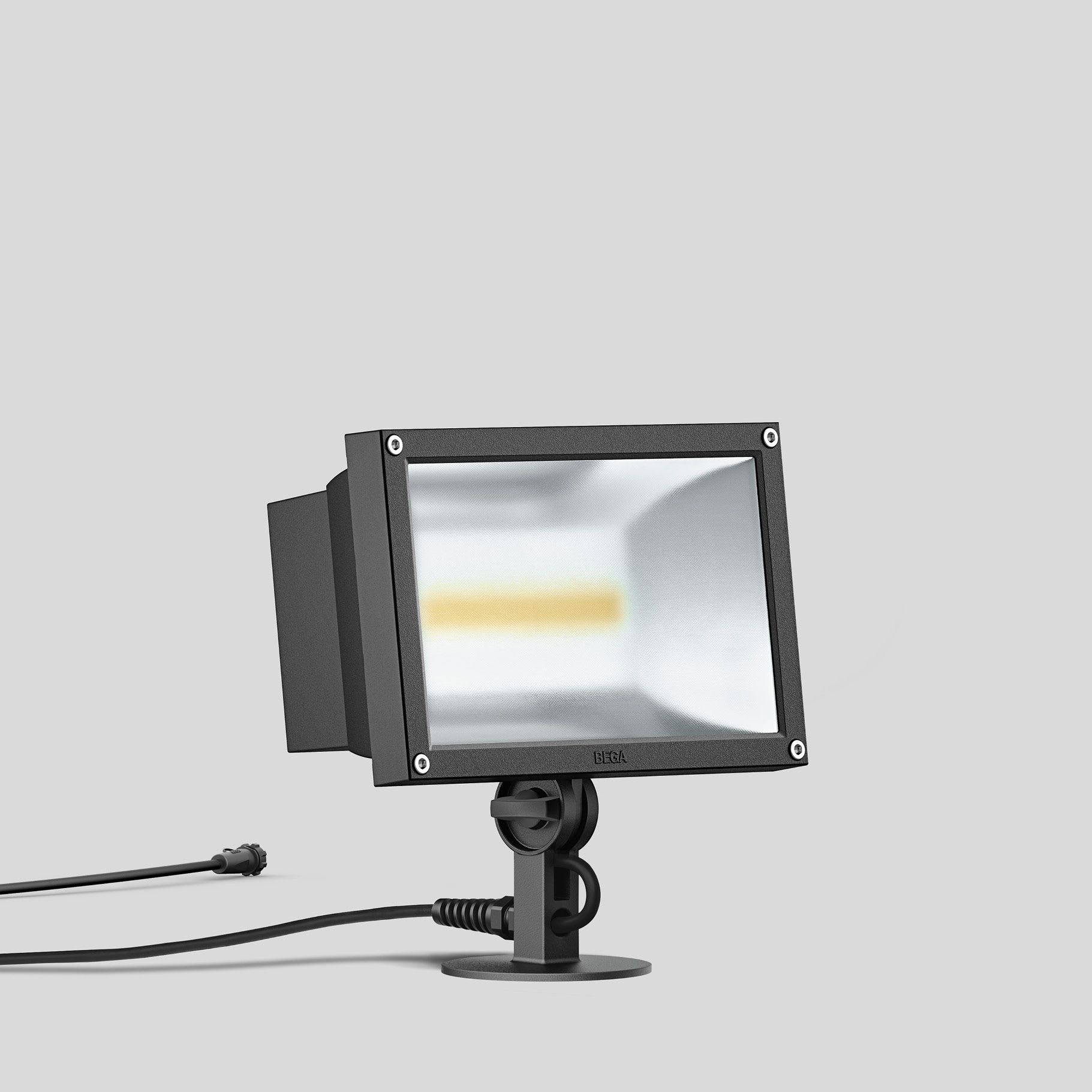 Bega - Projecteur de façades, Graphite · 3000 K
