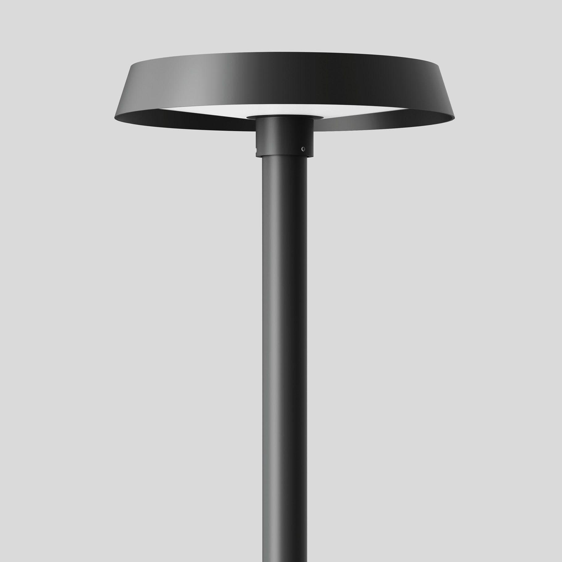 Bega - Luminaire tête de mât, Graphite · 4000 K