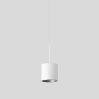 Bega - Suspension, Blanc satiné/alu · 3000 K