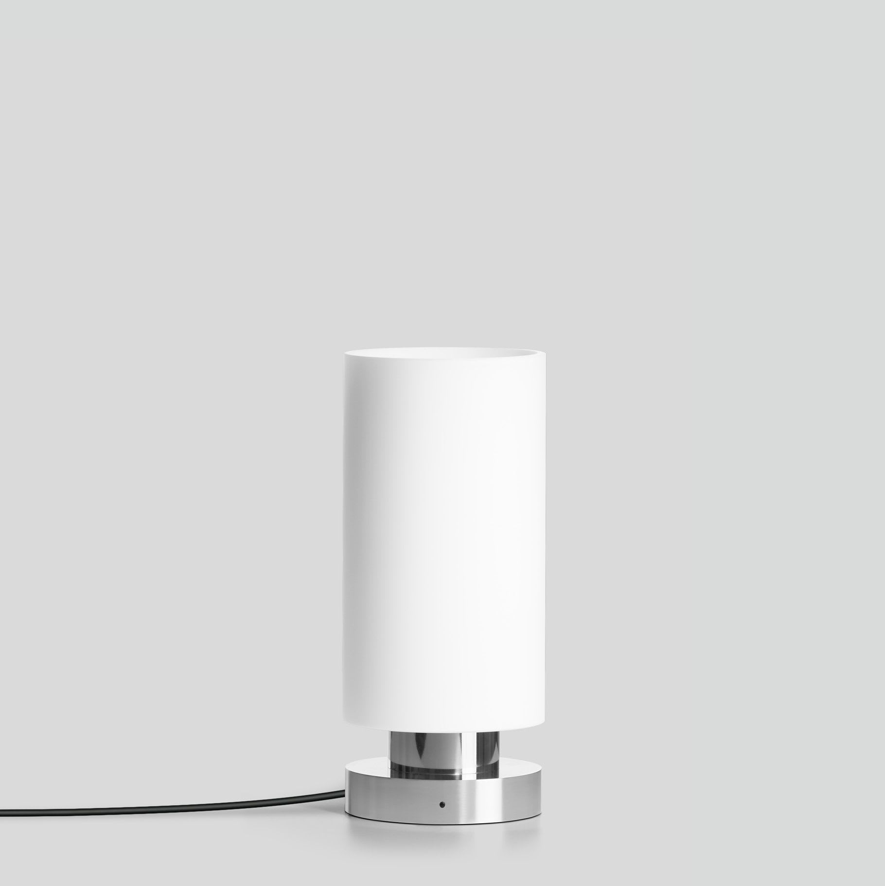 Bega - Lampe de table, Aluminium poli · 2700 K