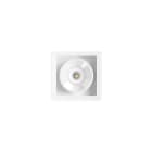 Arkoslight - Black Foster S Recessed 1 Flood Dim Dali 4000K IP20 CRI>90 Blanc