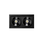 Arkoslight - Black Foster S Recessed 2 Flood Dim Dali 3000K IP20 CRI>90 Noir