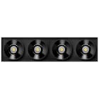 Arkoslight - Black Foster S Tri 4 Flood 3000K IP20 CRI>90 Noir