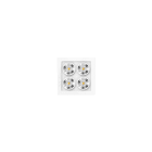 Arkoslight - Black Foster Micro Recessed 2X2 Dim Phase Cut 3000K IP20 CRI>90 Blanc