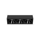 Arkoslight - Black Foster Surface Remote 3 Flood IP20 CRI>90 4000K Nt