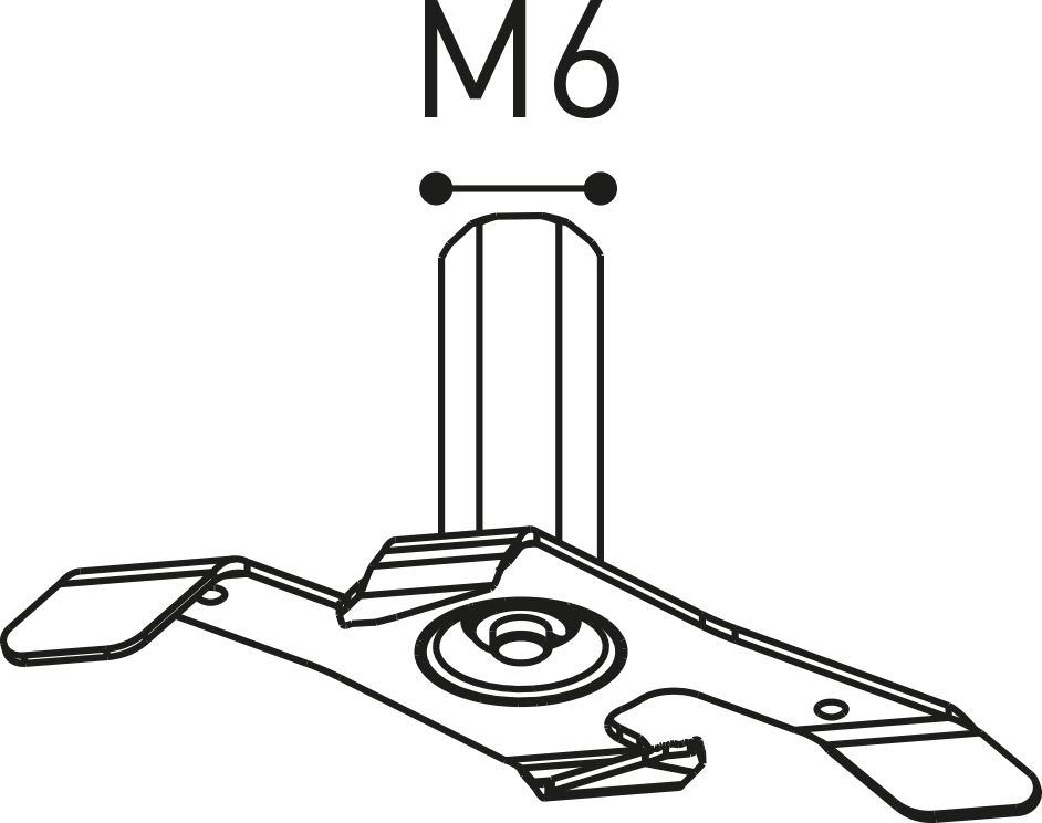 Arkoslight - Track Clamp Kit For M6 Rod - Catégorie: Accessories