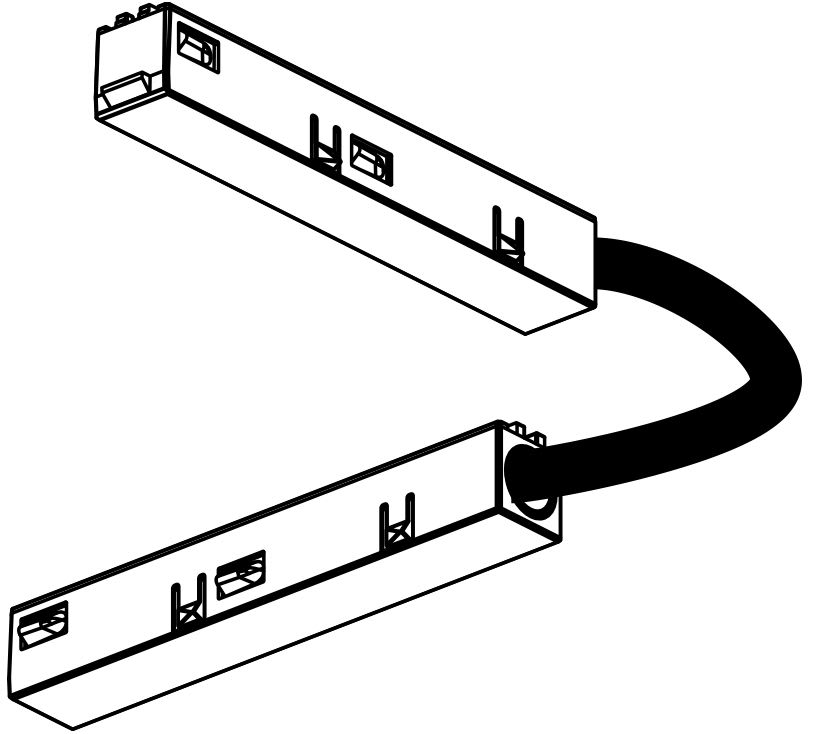 Arkoslight - L Joint Connector 48V N - Catégorie: Track 48V