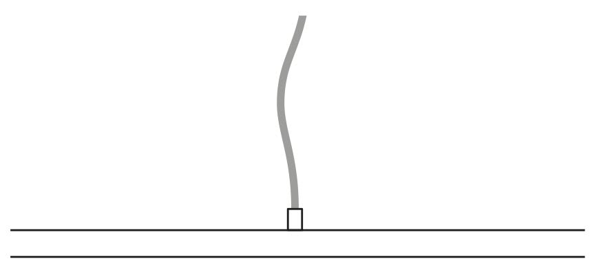 Arkoslight - Minimal Track 24V Susp Profile 2M Middle Feed Kit N