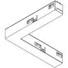 Arkoslight - Corner 90° Connector One Plane Track 48V Noir