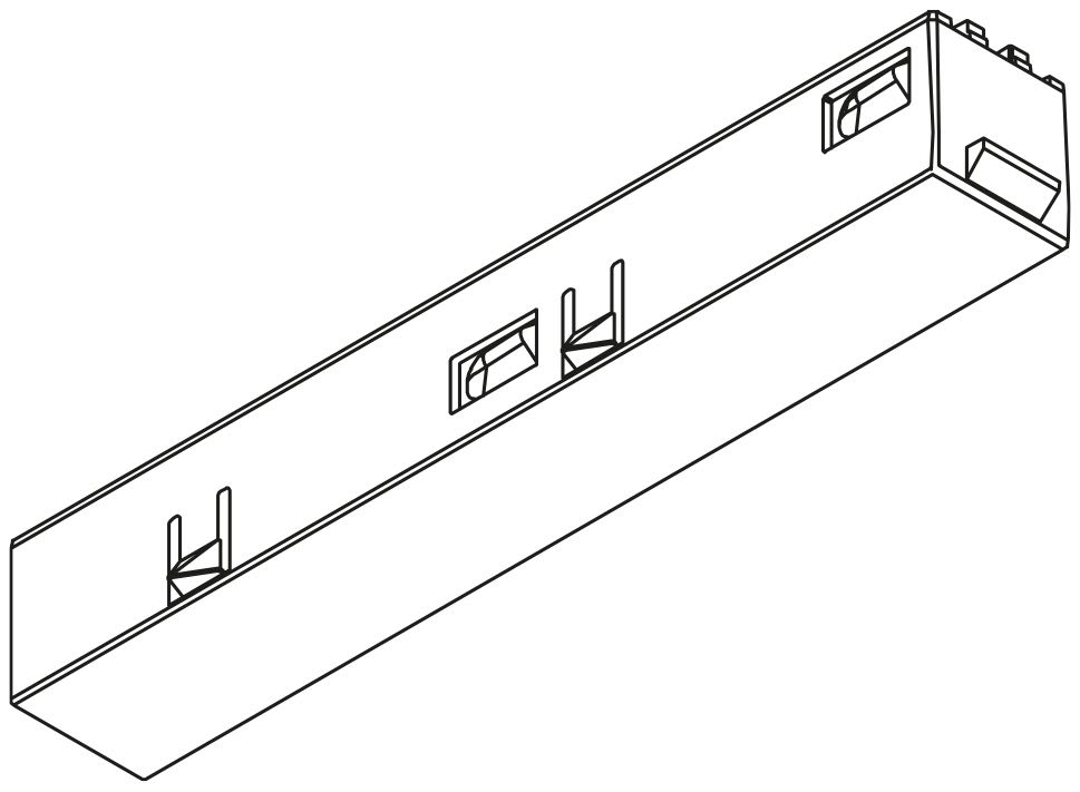 Arkoslight - Live-End Connector 48V N - Catégorie: Track 48V
