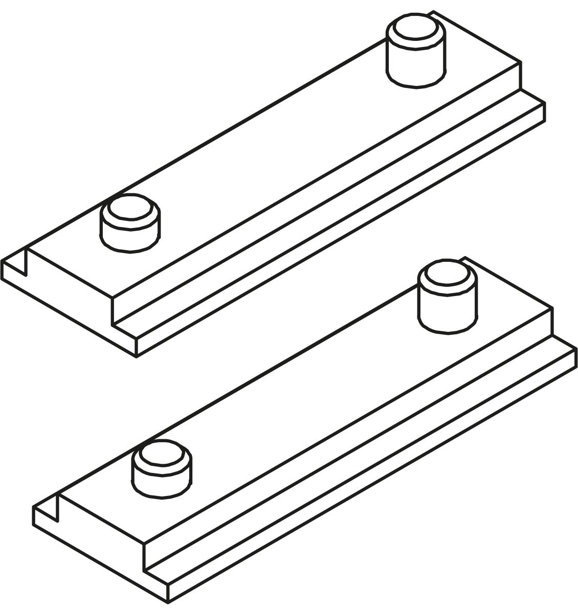 Arkoslight - Trimless Straight Joiners 48V WT - Catégorie: Track 48V