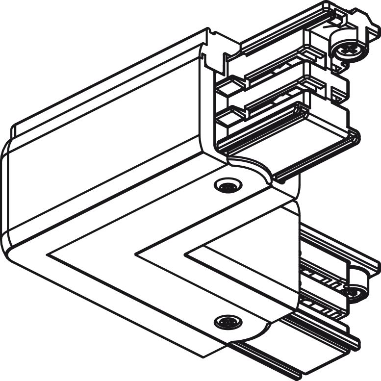 Arkoslight - Track 3L 90° B Angle N - Catégorie: Track 3L
