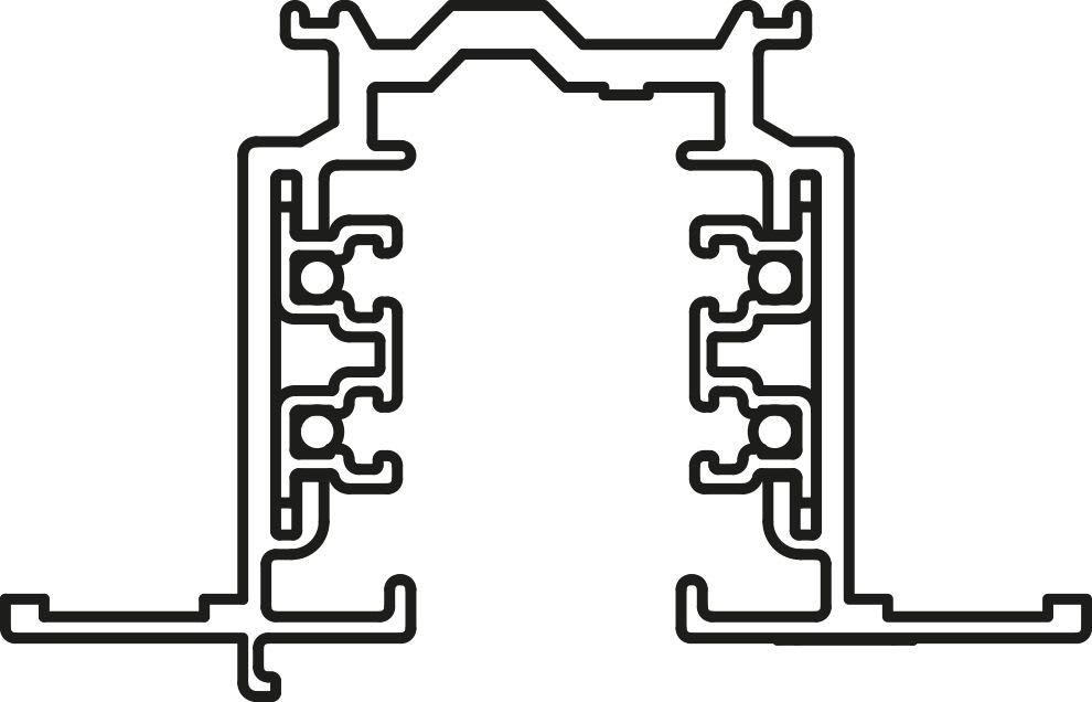 Arkoslight - Track 3L 2M Recessed B - Catégorie: Track 3L