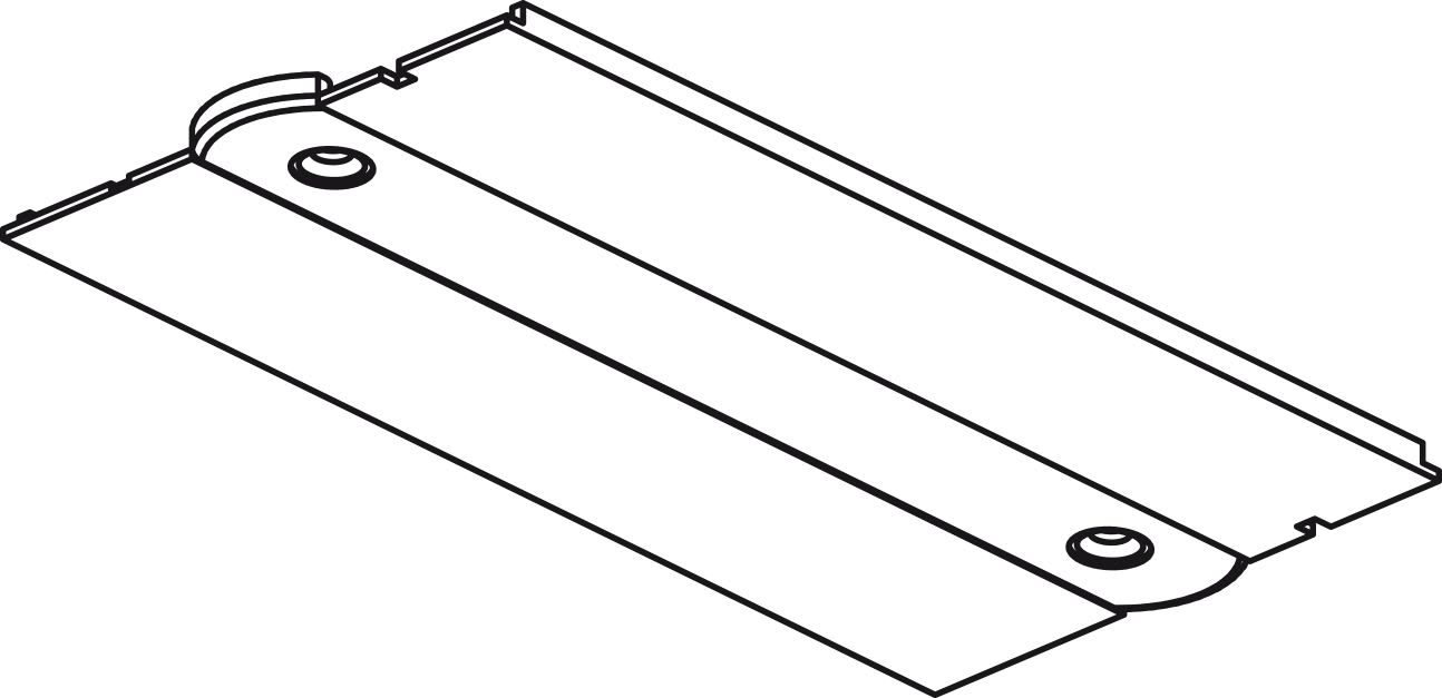 Arkoslight - Track 1L Cover Plate Blanc - Catégorie: Track 1L