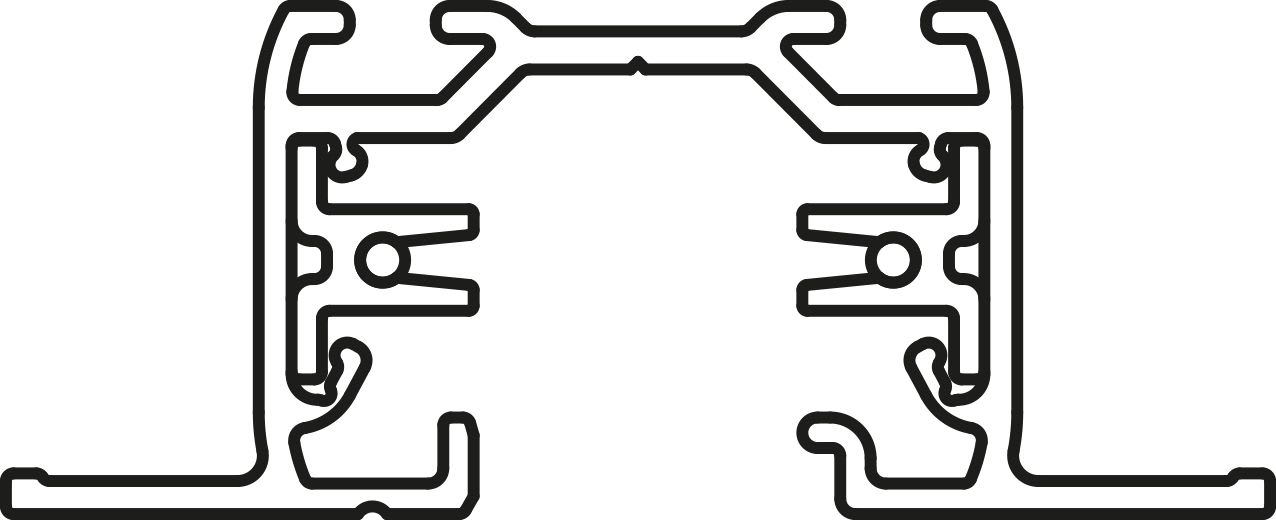 Arkoslight - Track 1L Recessed 1M B - Catégorie: Track 1L