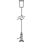 Arkoslight - Track 1L Suspension Kit Noir Texturé - Catégorie: Track 1L