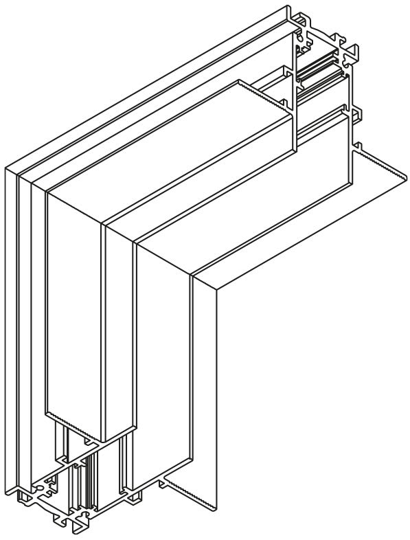 Arkoslight - Track 48V Trimless Corner 90° Two Planes Sin Elec. WT
