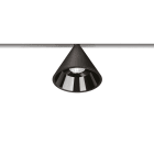 Arkoslight - Wiz 48V 3000K Non Dim IP20 CRI>90 Noir Texturé - Rail Blanc