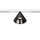 Arkoslight - Wiz 48V Short 2700K Non Dim IP20 CRI>90 Noir Texturé - Rail Blanc