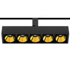 Arkoslight - Black Foster 48V Tilt 5 Spot Dim Dali 4000K IP20 CRI>90 Ntmg