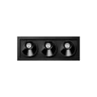 Arkoslight - Black Foster Asymmetric Recessed 3 4000K IP20 CRI>90 N