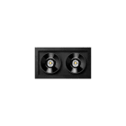 Arkoslight - Black Foster Recessed 2 Flood 4000K IP20 CRI>90 Noir