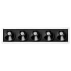 Arkoslight - Black Foster Asymmetric Recessed 5 Dim Dali 3000K IP20 CRI>90 Blanc-Noir