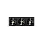 Arkoslight - Black Foster Trimless 3 Spot Dim Dali 3000K IP20 CRI>90 Noir