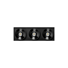 Arkoslight - Black Foster Trimless 3 Spot 3000K IP20 CRI>90 Noir