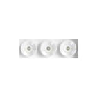 Arkoslight - Black Foster Trimless 3 Flood Dim Dali 3000K IP20 CRI>90 Blanc Mat