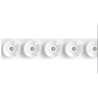 Arkoslight - Black Foster Trimless 10 Flood Dim Phase Cut 4000K IP20 CRI>90 Blanc Mat