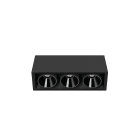 Arkoslight - Black Foster Surface 3 Spot 4000K IP20 CRI>90 NT