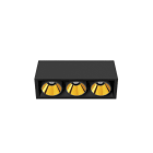 Arkoslight - Black Foster Surface 3 Spot 2700K IP20 CRI>90 NTMG