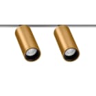 Arkoslight - Fit 35 48V Double Flood 3000K IP20 CRI>90 Or - Rail Blanc