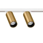 Arkoslight - Fit 35 48V Short Double Spot 3000K IP20 CRI>90 Or - Rail Blanc