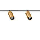 Arkoslight - Fit 20 48V Double Dim Dali Medium 3500K IP20 CRI>90 Or - Rail Blanc