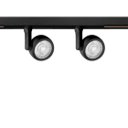 Arkoslight - Six Xs 48V Short Double Dim Dali 17° 3000K IP20 CRI>90 Noir Texturé