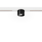 Arkoslight - Puck S 48V Short 3000K IP20 CRI>90 Noir Texturé - Rail Blanc