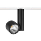Arkoslight - Zen Tube 48V Short 3 Dim Dali 42° 2700K IP20 CRI>90 Noir Texturé - Rail Blanc
