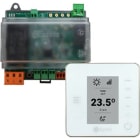 AIRZONE - Pack Uno Pour Moteur / Vanne Et Thermostat Think Radio Blanc