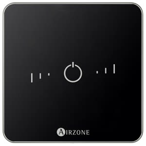 AIRZONE - Thermostat Intelligent Radio  Lite ZS6 Noir