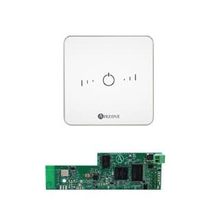AIRZONE - Pack Thermostats Lite Radio Blancs (7) + Webserver Cloud Wifi