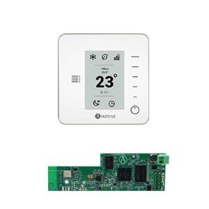 AIRZONE - Pack Thermostats Think Radio Blancs (8) + Webserver Cloud Wifi
