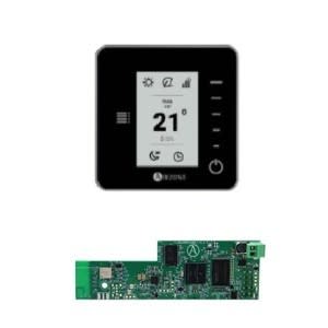 AIRZONE - Pack Thermostats Think Radio Noirs (8) + Webserver  Wifi