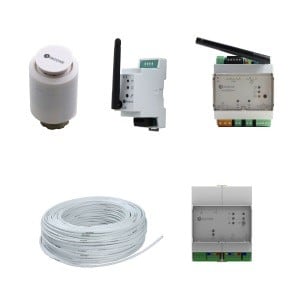 AIRZONE - AZ Pack Flexa 25 radian VALR HUB radiat 4 ttes thermo