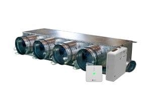 AIRZONE - AZ Easyzone 25 Wi-Fi Slim + VMC Fujitsu 4x150 01M